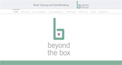 Desktop Screenshot of beyondthebox.co.uk