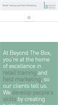 Mobile Screenshot of beyondthebox.co.uk